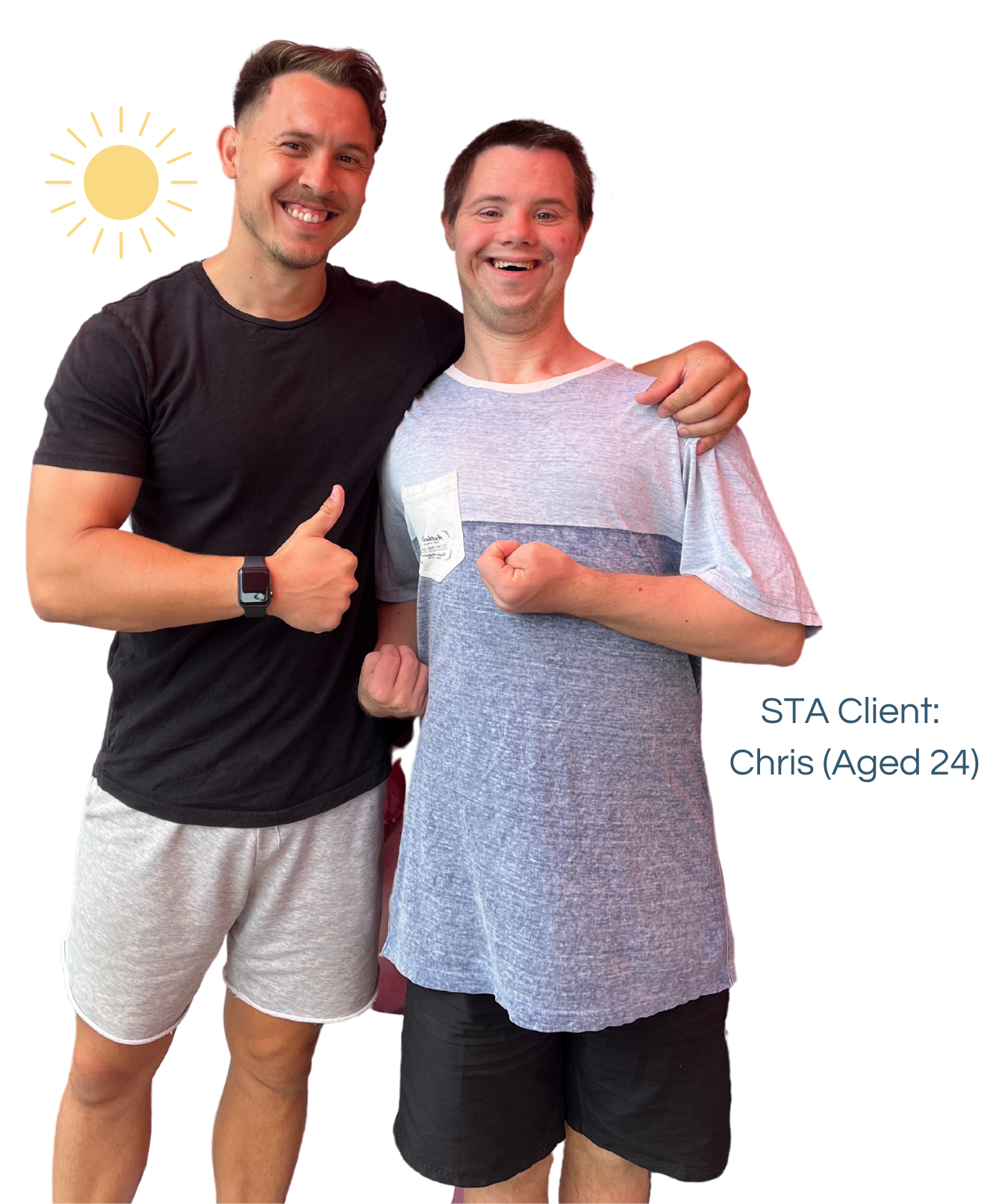 Client, Chris (aged 24)