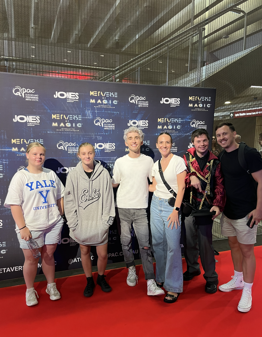 Start The Adventure Disability Participants at Qpac magic show